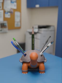 Torkoal Pencil Holder 3d model