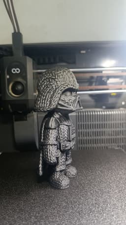 Knitty Darth Vader 3d model