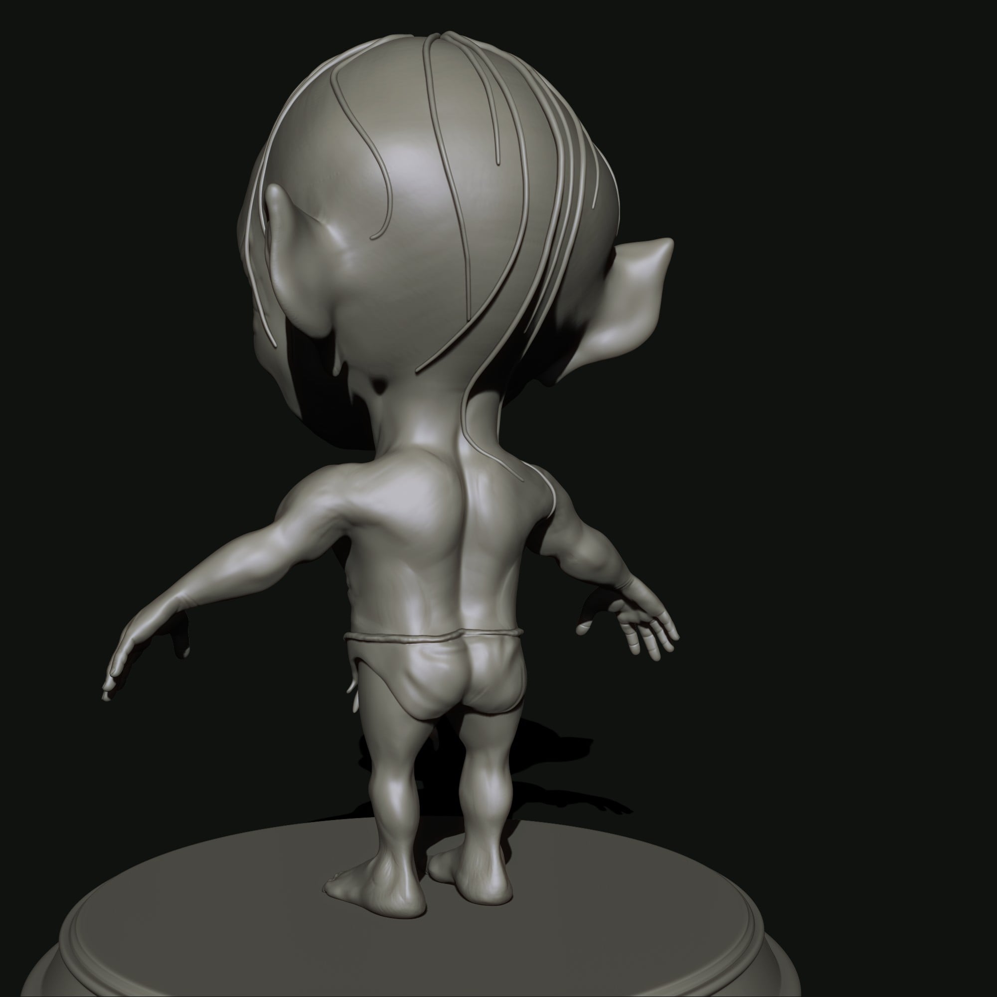 Gollum CUTE 3d model