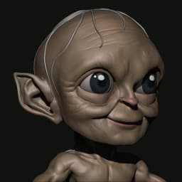 Gollum CUTE 3d model