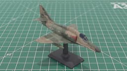 A4 Skyhawk Attack Jet Aircraft 3D Print Model 3d model