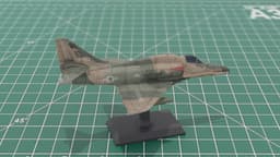 A4 Skyhawk Attack Jet Aircraft 3D Print Model 3d model