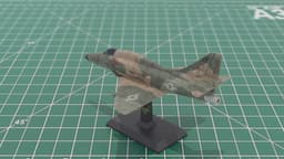 A4 Skyhawk Attack Jet Aircraft 3D Print Model 3d model