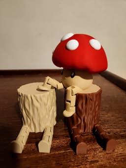Mushroom Buddy! 3d model