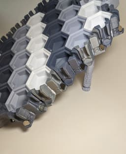 Magnetic Gutter system for the Modular Hextraction Board 3d model