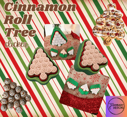 Cinnamon Roll Tree Clicker 3d model