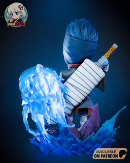 Kisame Chibi - Premium Collectible 3d model