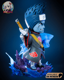 Kisame Chibi - Premium Collectible 3d model