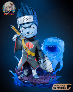 Kisame Chibi - Premium Collectible 3d model