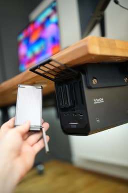 SanDisk Pro DOCK - Under Desk Holder 3d model