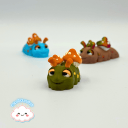 "Sporey" the Mushroom Snail 3d model