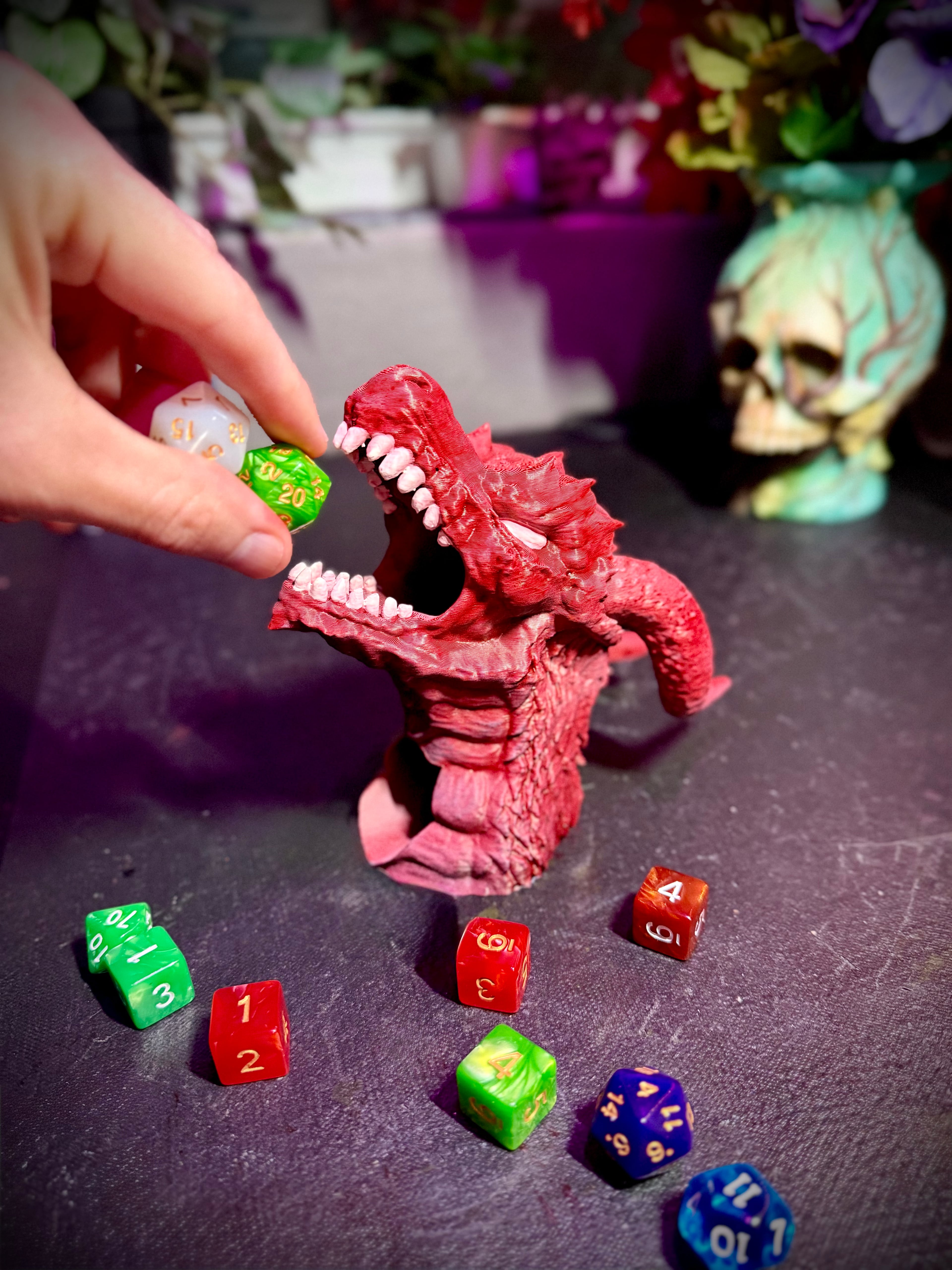 Dragon dice tower 3d model