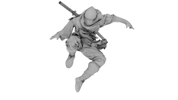 Ninja Shadow Leap 3d model