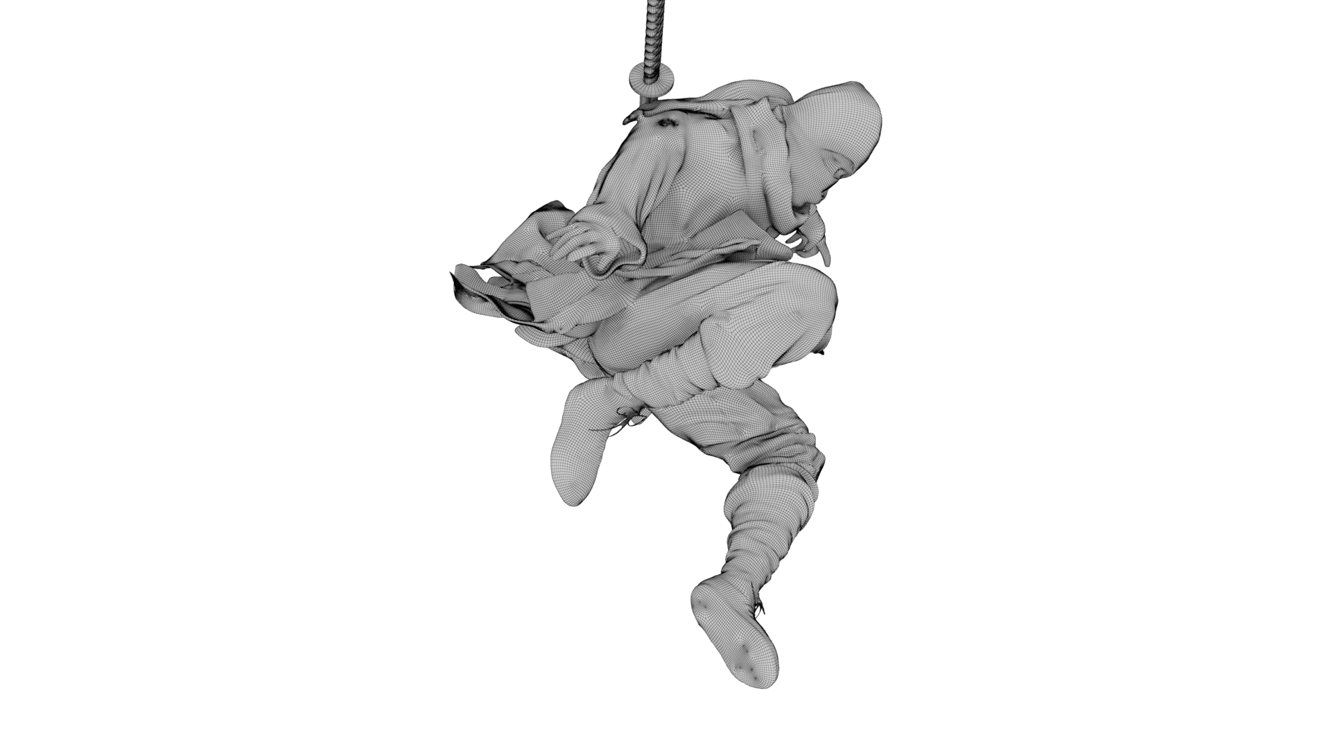 Ninja Shadow Leap 3d model
