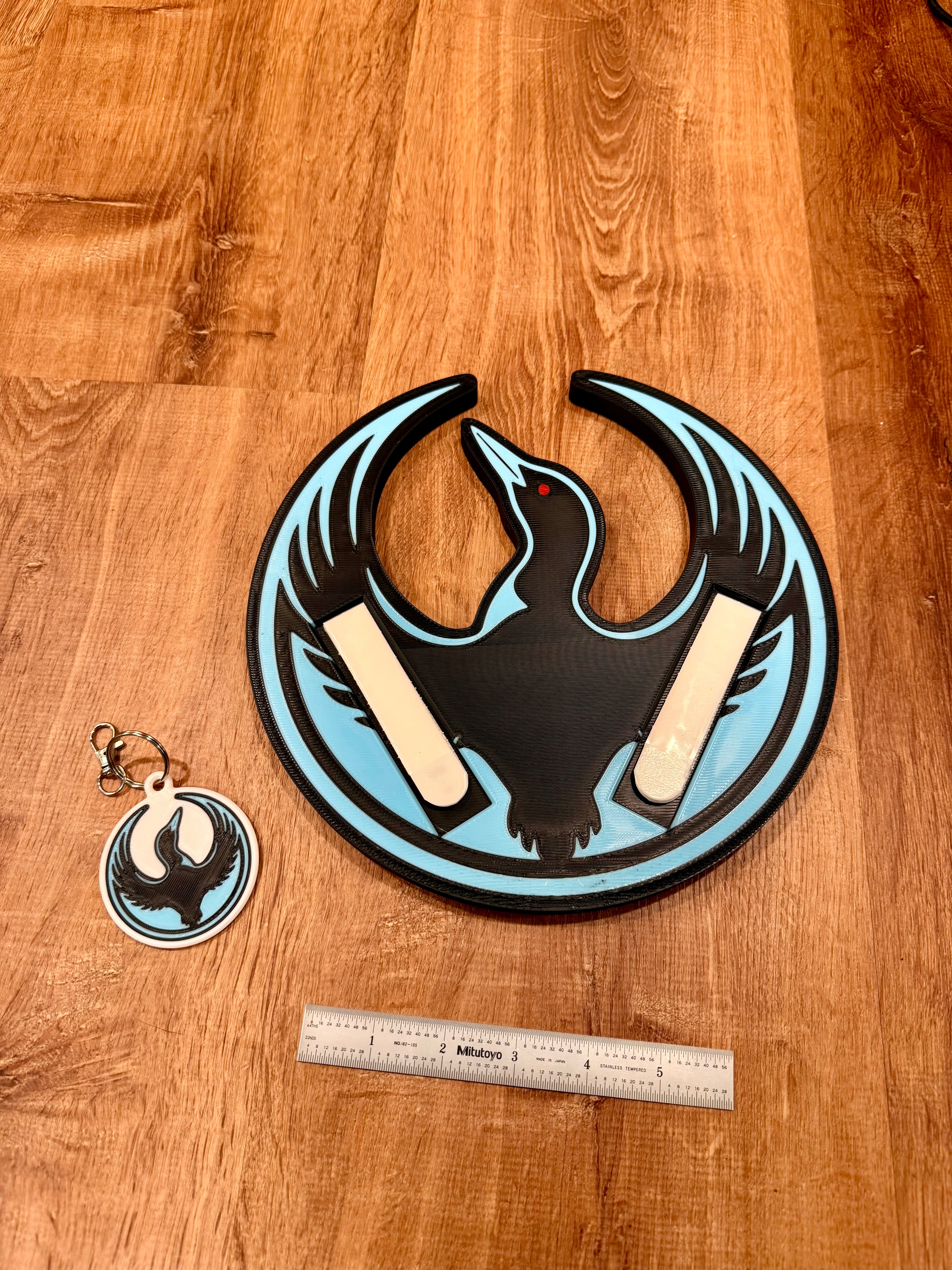 Minnesota Rebel Alliance - Key Chain & Sign 3d model