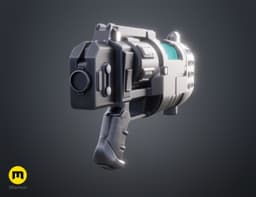 Plasma pistol - Standard Issue 3d model
