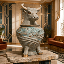 Bull Storm Guardian Jar 3d model