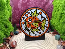 Magikarp – Stained Glass Lightbox Front 3d model