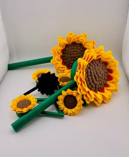 Sunflower Stake 3d model