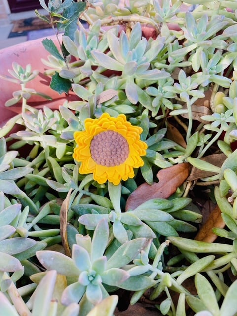 Sunflower Stake 3d model