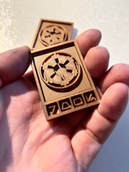 Imperial Credits: The Currency of Order 3d model