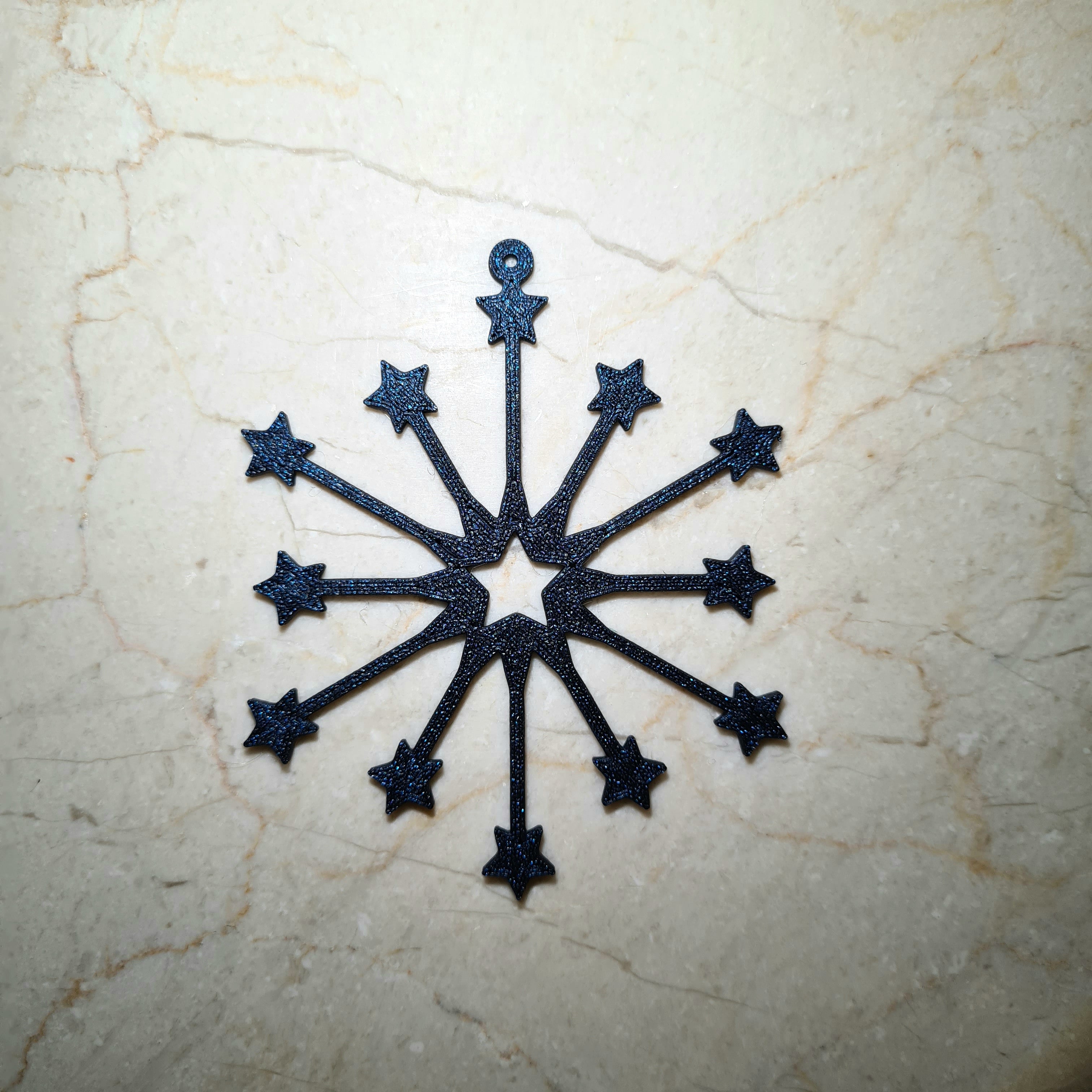 snowflake 3d model