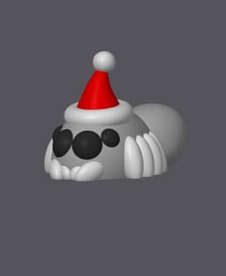 Christmas Spider - Mini Monster #9 3d model