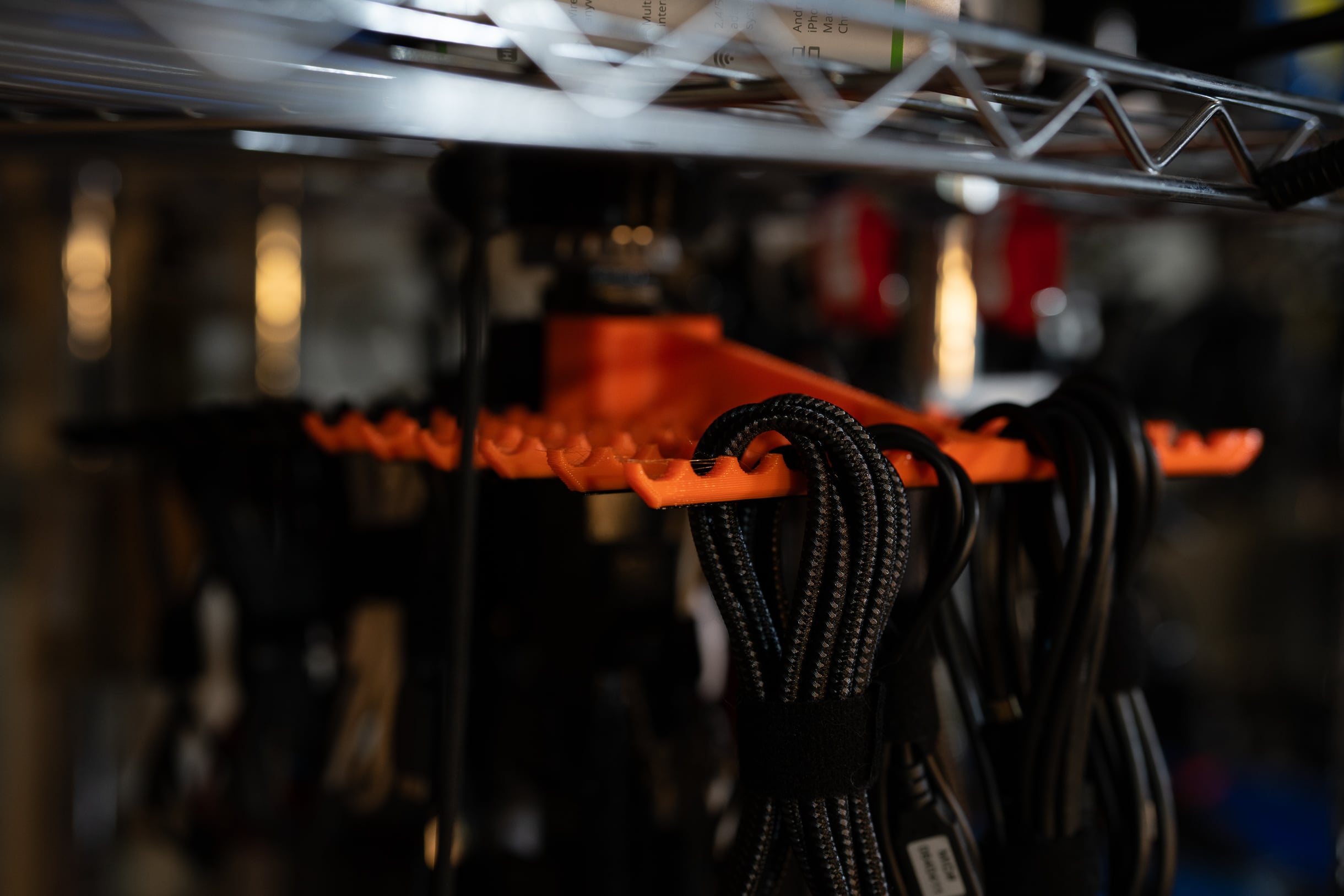 Two-sided Cable Hanger for "ProductiveSusan" 3d model