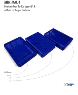 M!N!MAL 4 - Raspberry Pi 4 Case 3d model