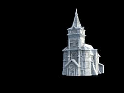 Grexdale Church 3d model