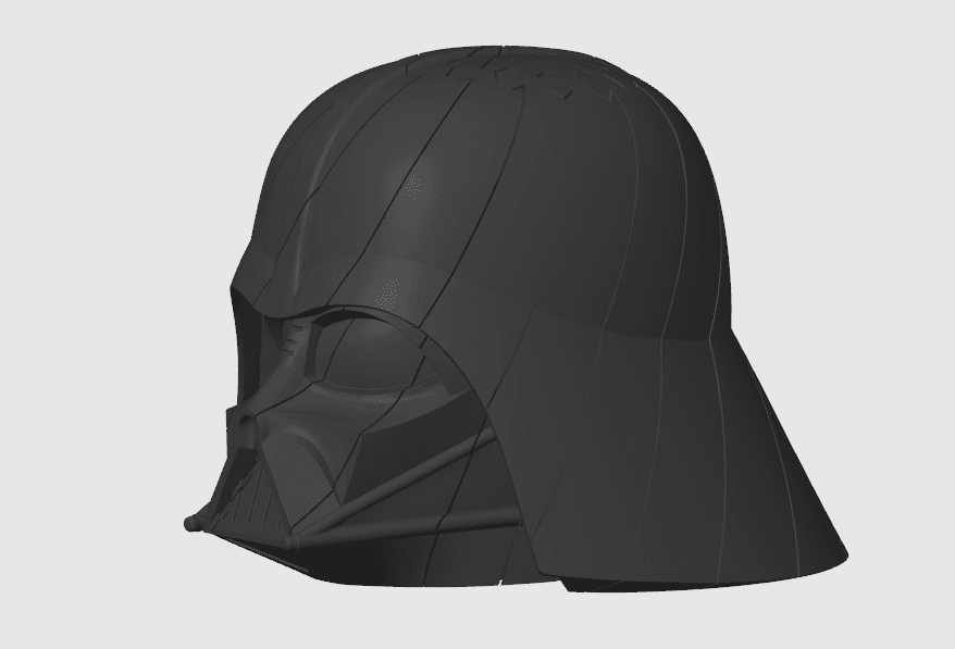 Darth Vader Twist Fidget 3d model