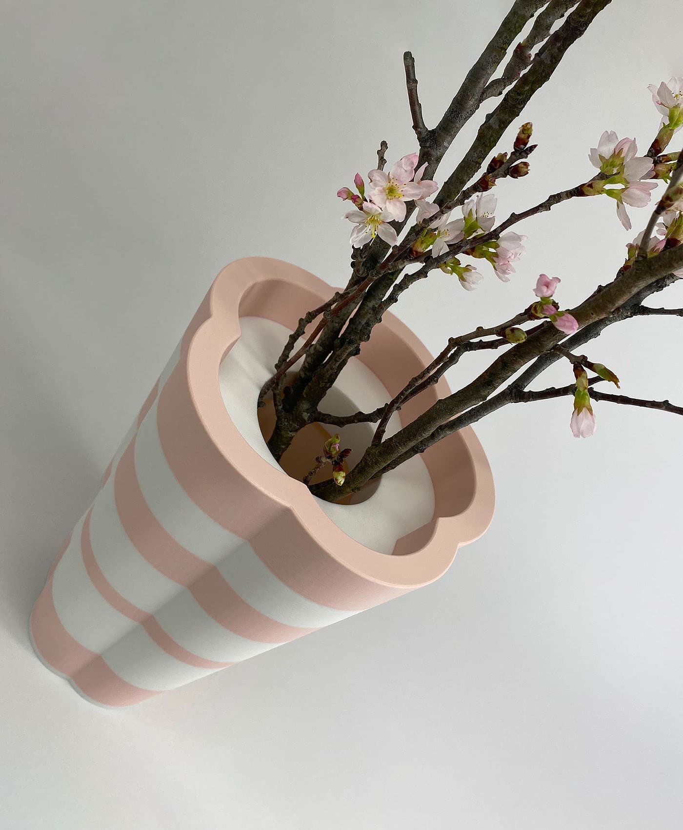 Sakura Flower Vase Cherry Blossoms Collection Printable Objects 3d model