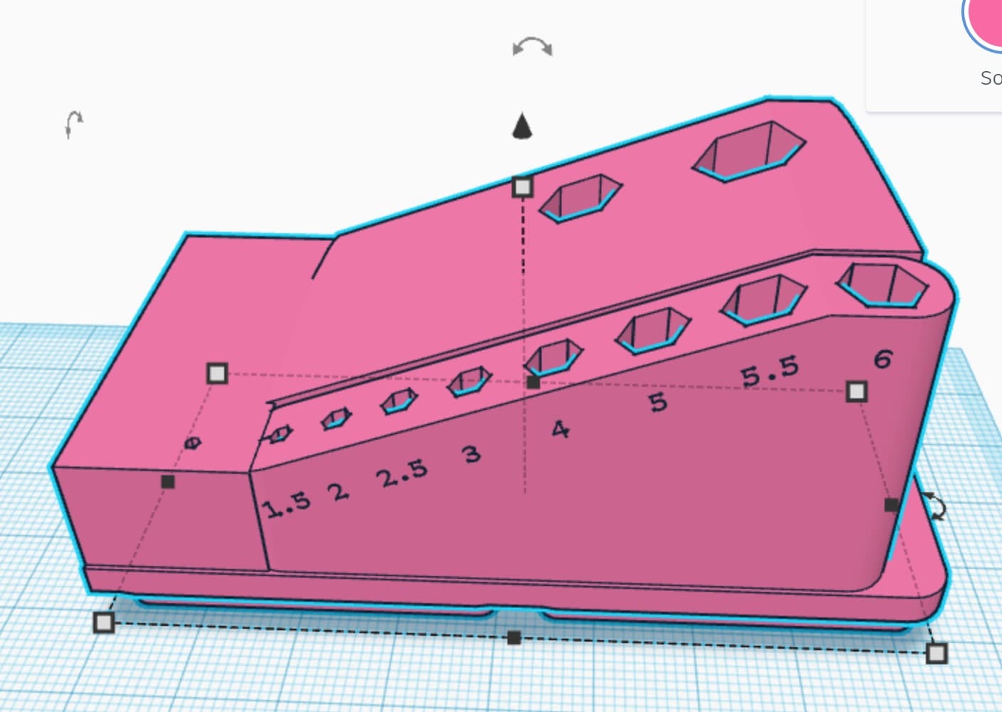 Allen Wrench set gridfinity Allan 3d model
