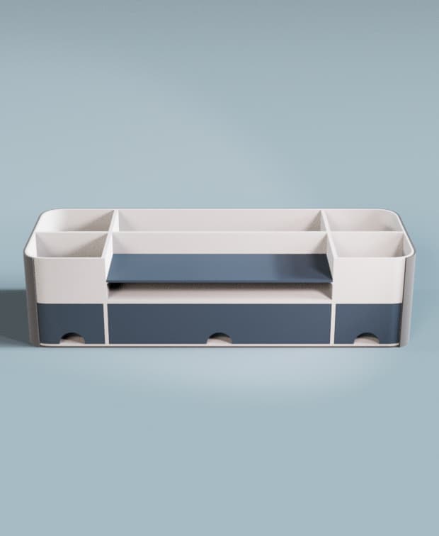 Long Desk Organizer - Standard 3d model