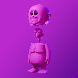 Totally Normal Human Character 3d model