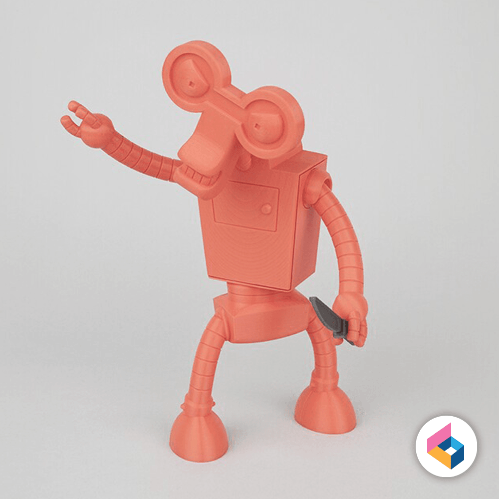 Roberto - Foldable Robot 3d model