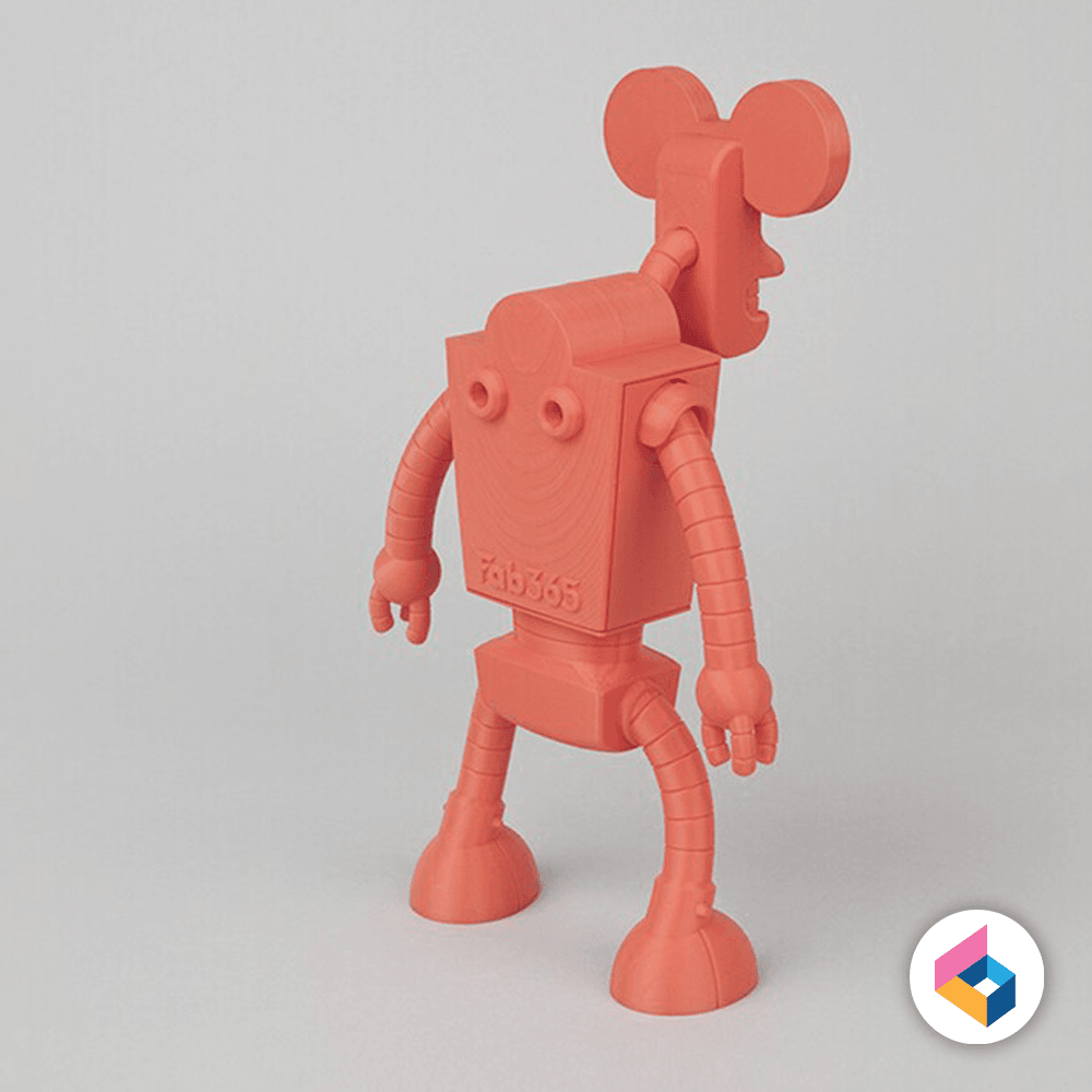 Roberto - Foldable Robot 3d model