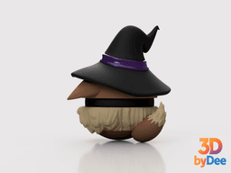 Eevee (Witch) Poke ball 3d model