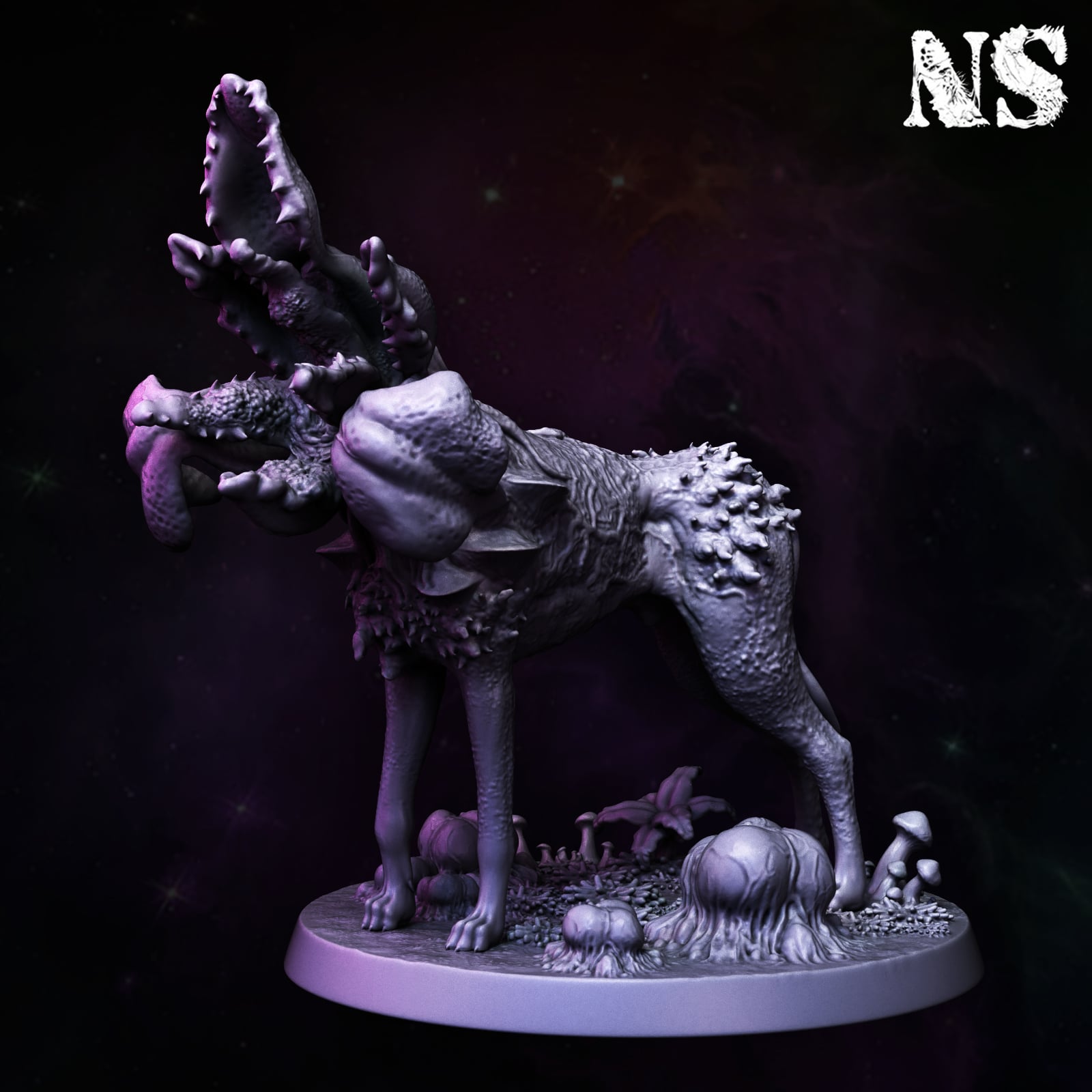 Mutated animals x 5 3d model