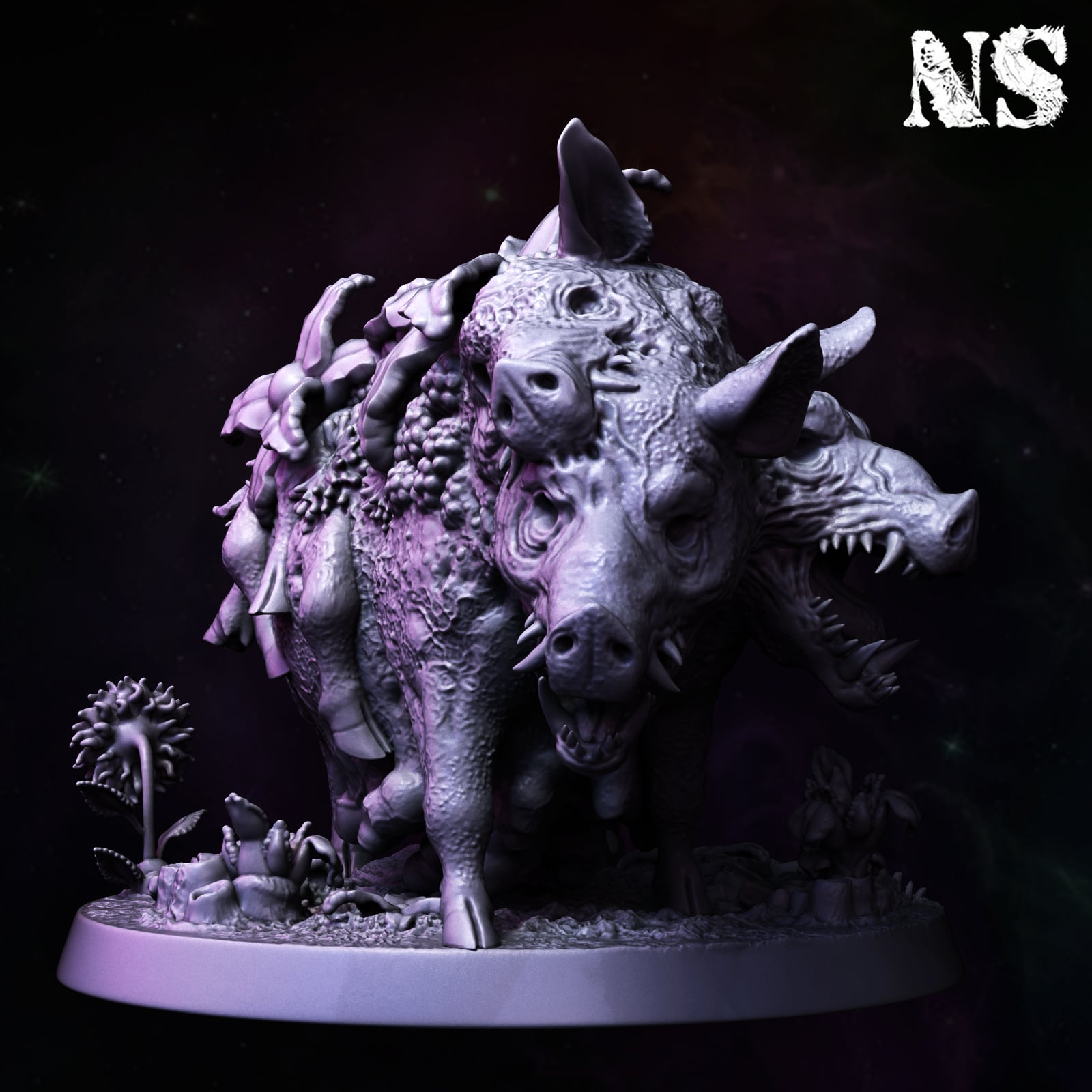 Mutated animals x 5 3d model