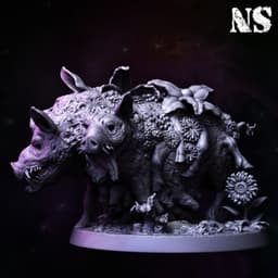 Mutated animals x 5 3d model