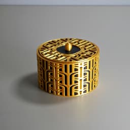 Small Ornate Box - two colour version 3d model