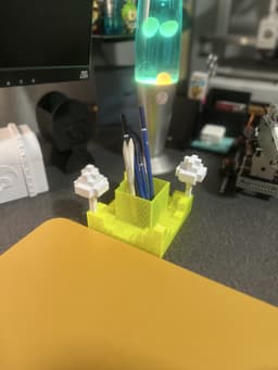 Minecraft Pencil Holder 3d model