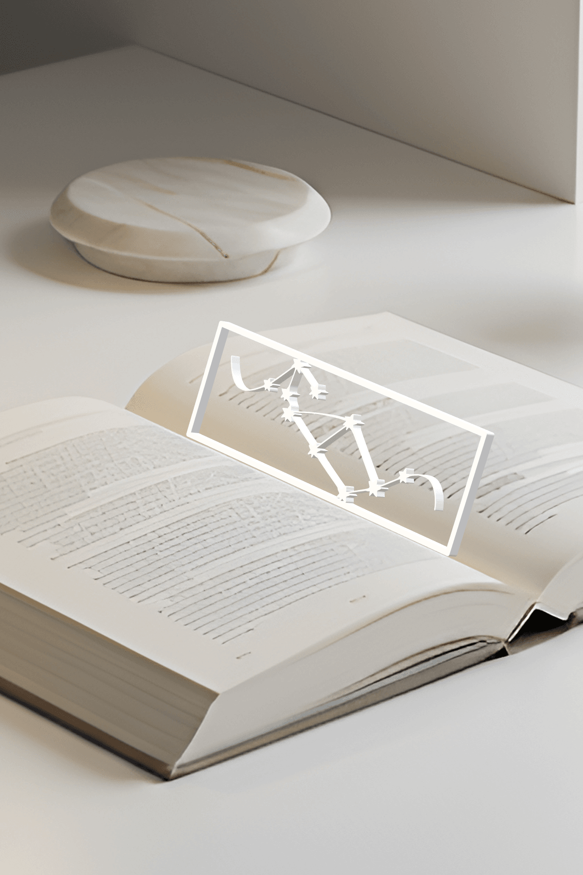 Stars Bookmark, Creativity Bookmark, Gift Idea 3d model