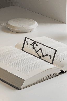 Stars Bookmark, Creativity Bookmark, Gift Idea 3d model
