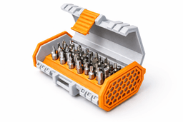 Compact Screwdriver Bit Case 3d model