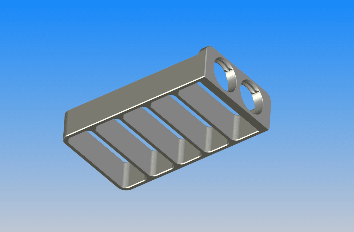 D-LOCK_TOOL-HOLDER_L_PLIARS-5-POSITION.stl 3d model