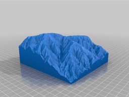 Mount Lukens 3d model