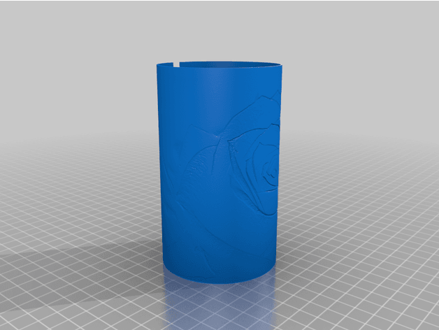 Rose Lithophane 3d model