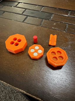 Multiboard magnetic cable mount 3d model